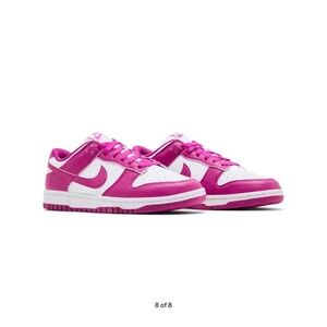 Pink Nike Dunk Low